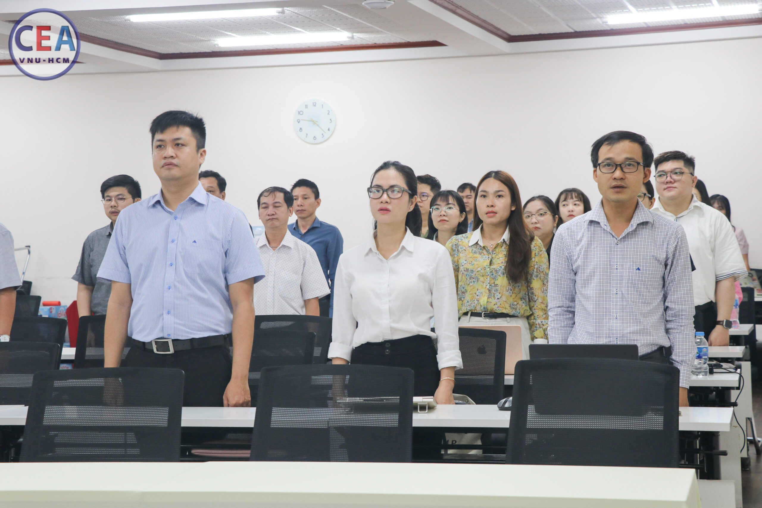 Thầy Cô học viên tham dự lễ khai giảng lớp Kiểm định viên khóa K2025 - đợt 4