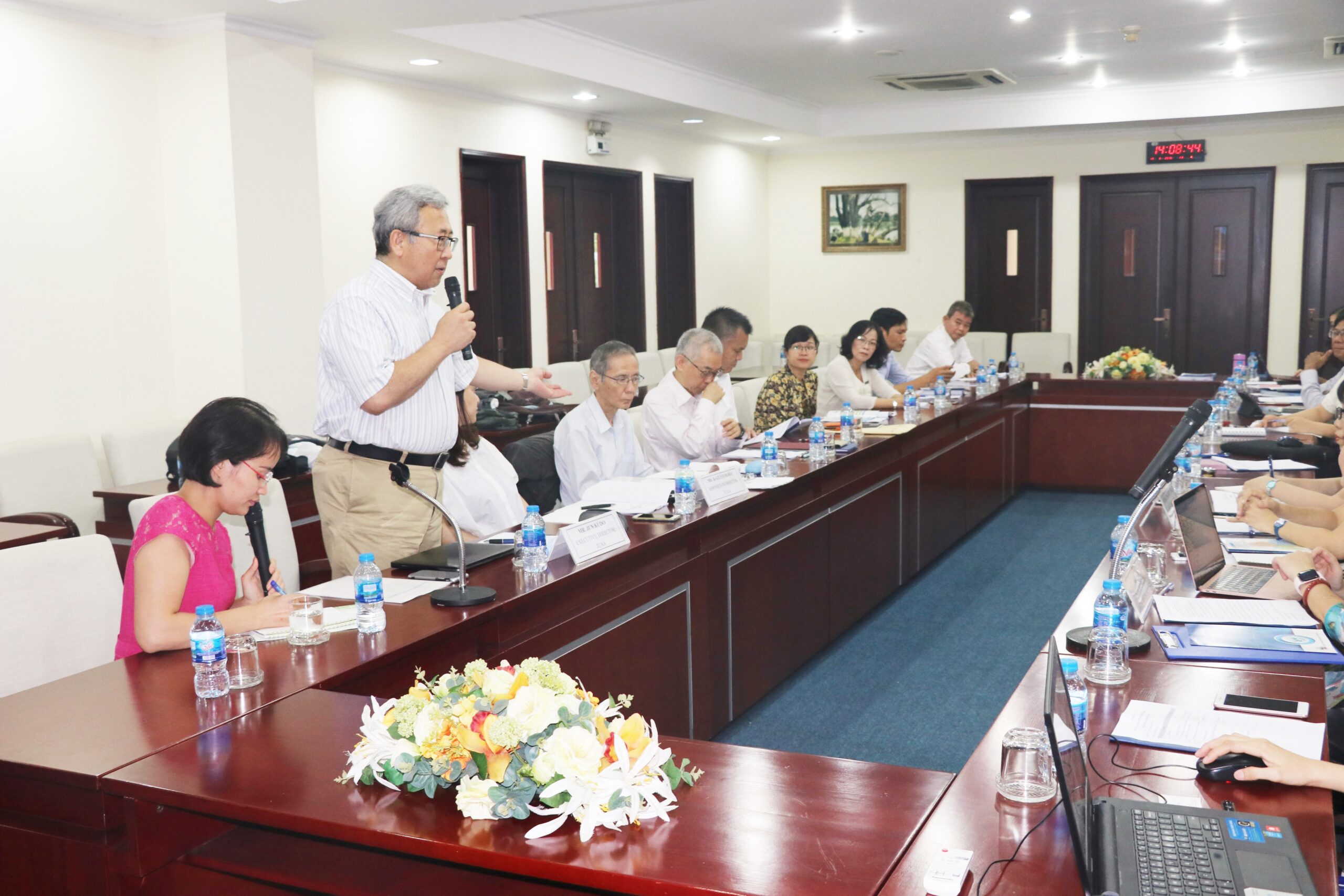 The JUAA delegation reported